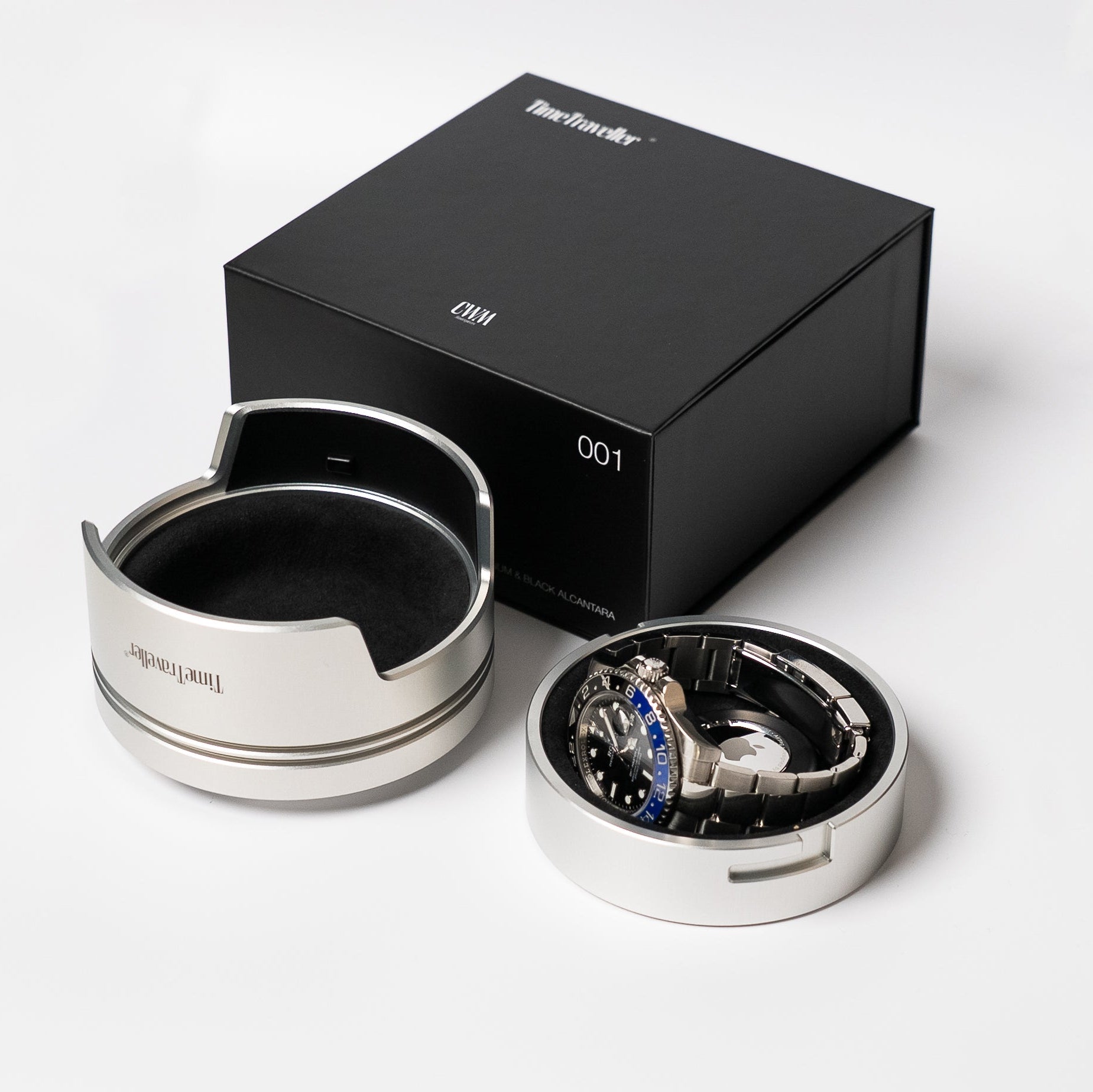 TimeTraveller offen + GMT Master II Batman + Packaging