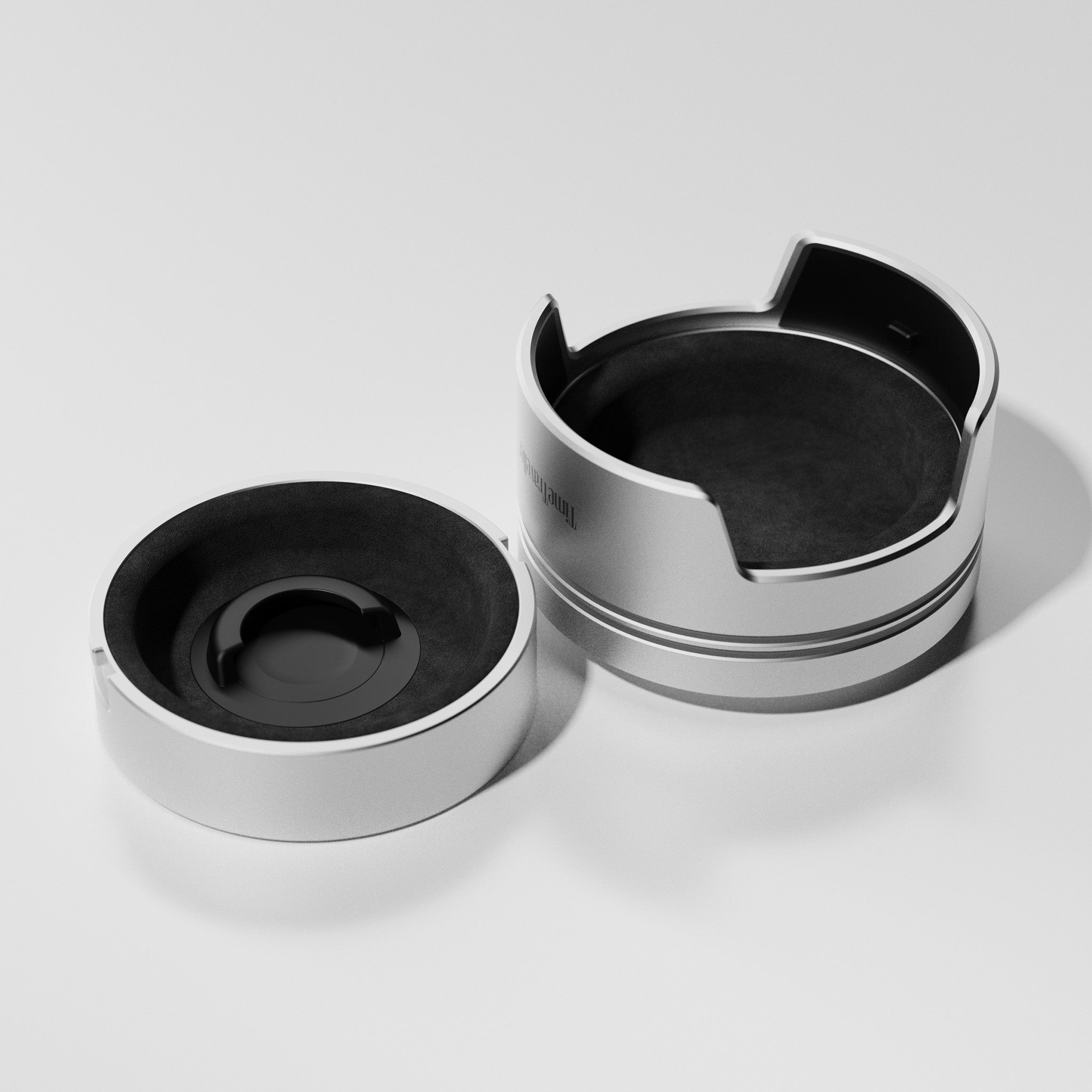 TimeTraveller offen, Deckel umgedreht